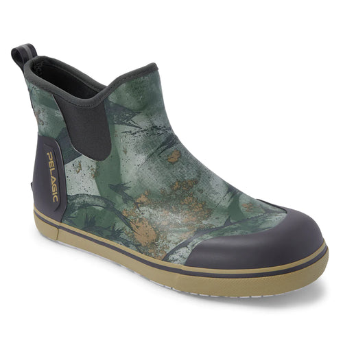 Persuit Deck Boot Open Seas Army Green 1