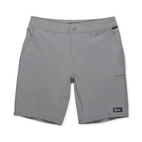 Mako Hybrid Boardshort Solid Grey 1