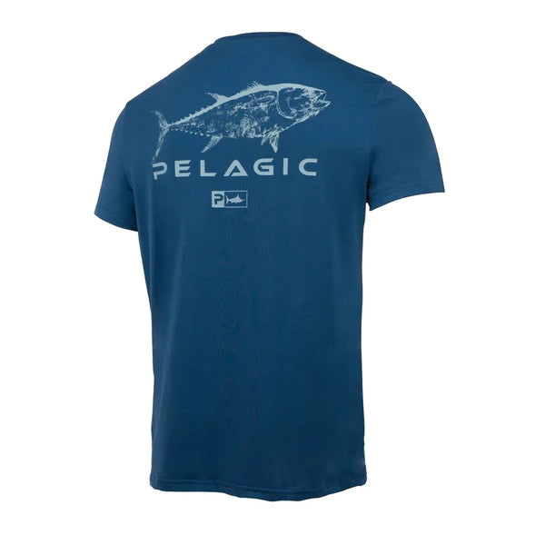 Deluxe Premium UV T-Shirt Smokey Blue 1