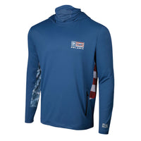 Exo Tech Performance Hoody Icon Americamo Smokey Blue 1