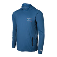 Defcon Performance Hoody Game Fish Marlin Smokey Blue 1