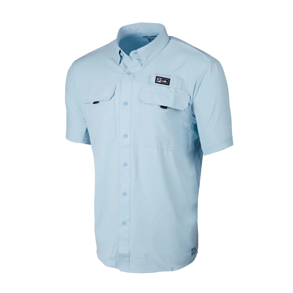 Performance Shirt Keys S/S Light Blue 1