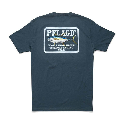Deluxe Premium T-Shirt Game Fish Tuna Smokey Blue 1