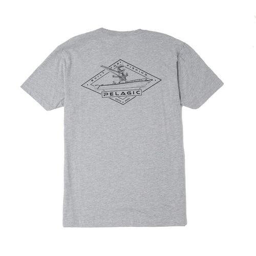 Premium S/Sleeve Run N' Gun Heather Grey 1