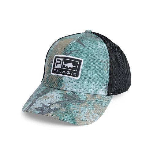 Open Seas Cap Low Pro Trucker Green 1