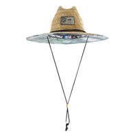 Baja Straw Hat Open Seas Army Green 1