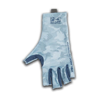 Sun Gloves Fish Camo Light Slate 1