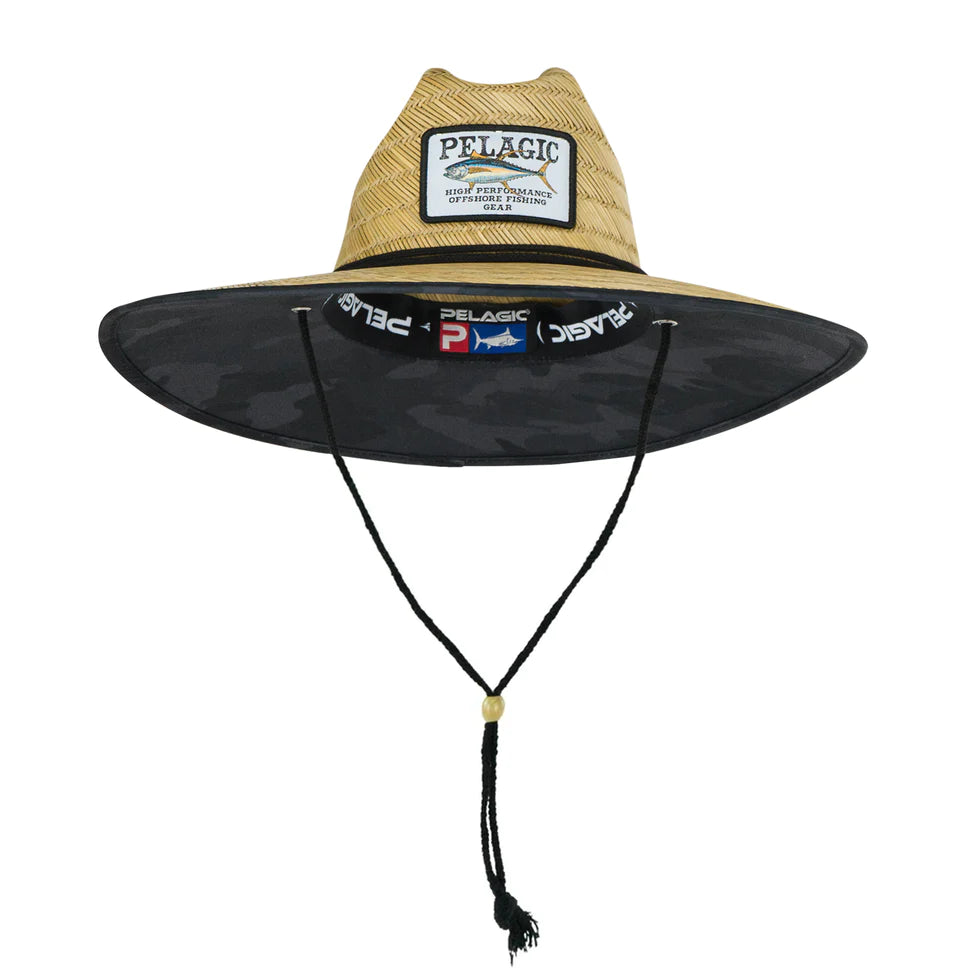 Baja Straw Hat Fish Camo Black – Pelagic Gear Africa®