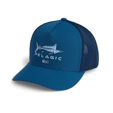 Echo Gyotaku Performance Cap Smokey Blue