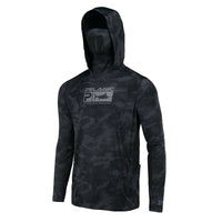 Exo Tech Performance Hoody Fish Camo Black 1