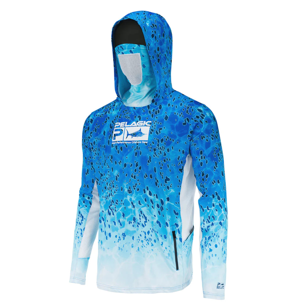 Exo Tech Performance Hoody Dorado Blue M BLUE