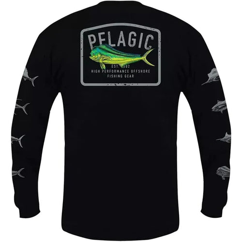 Game Fish L/S Shirt Dorado Black 1