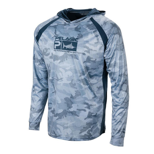 Vaportek Performance Hoody Fish Camo Slate 1