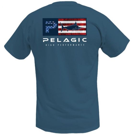 Deluxe T-Shirt Americamo Smokey Blue 1